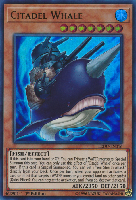 Citadel Whale [LEDU-EN016] Ultra Rare | Good Games Morley