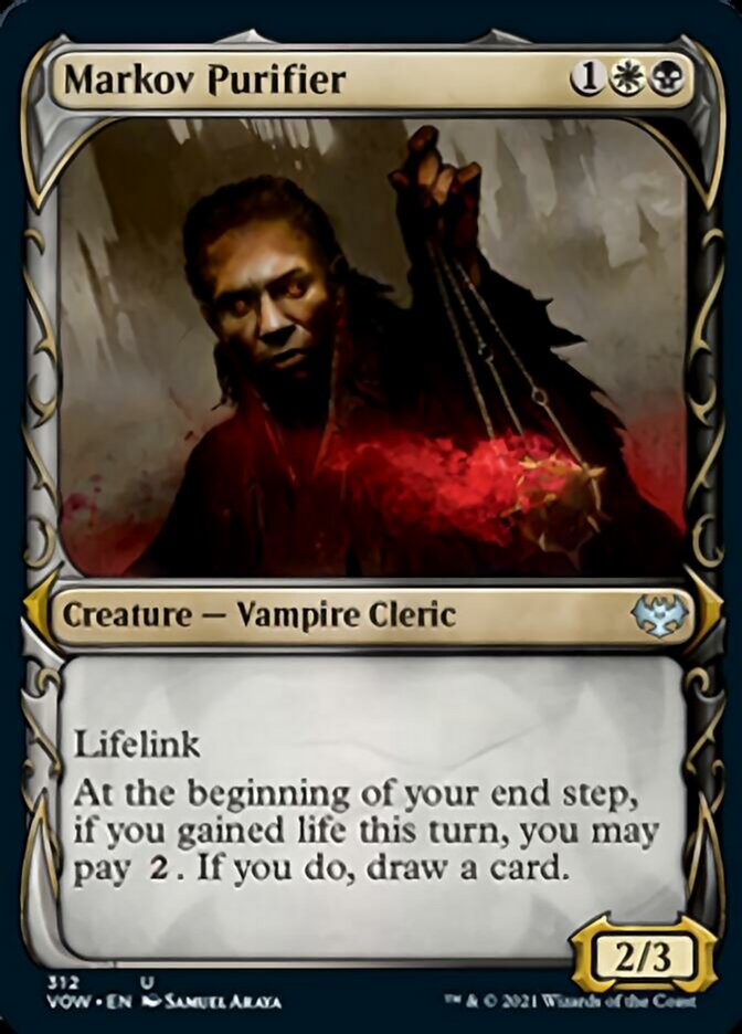 Markov Purifier (Showcase Fang Frame) [Innistrad: Crimson Vow] | Good Games Morley