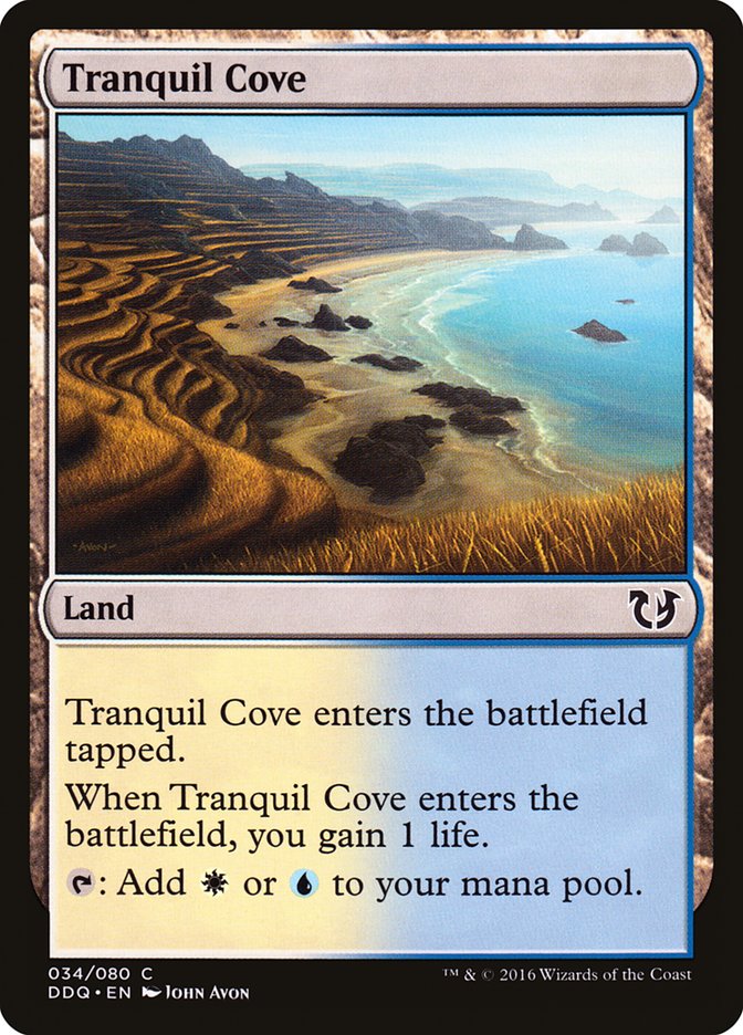 Tranquil Cove [Duel Decks: Blessed vs. Cursed] | Good Games Morley