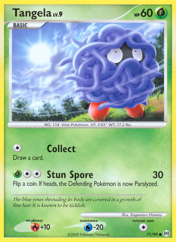 Tangela (77/99) [Platinum: Arceus] | Good Games Morley