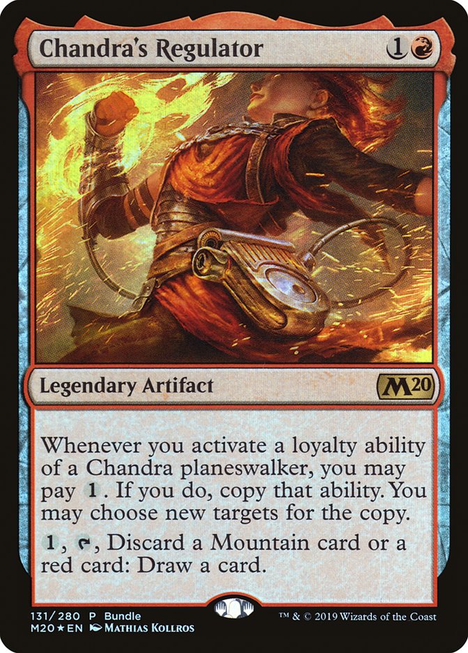 Chandra's Regulator (Bundle) [Core Set 2020 Promos] | Good Games Morley