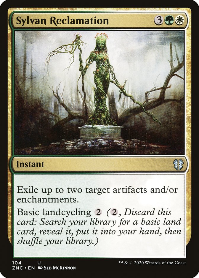 Sylvan Reclamation [Zendikar Rising Commander] | Good Games Morley