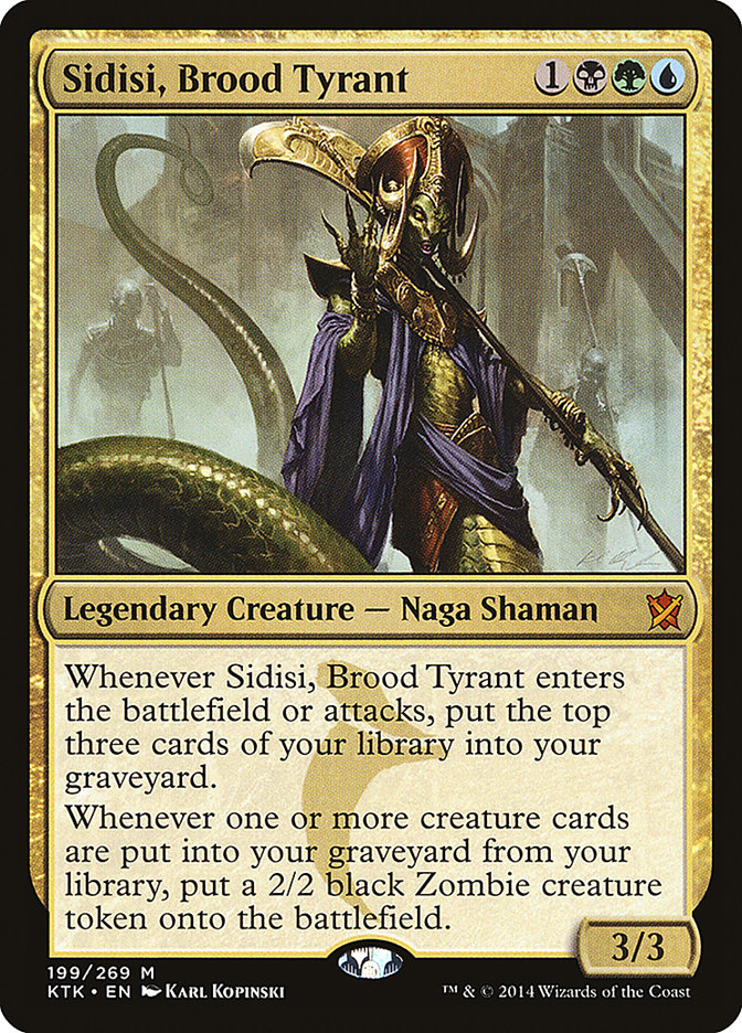 Sidisi, Brood Tyrant [Khans of Tarkir] | Good Games Morley