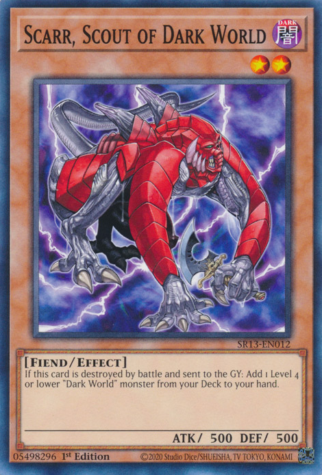Scarr, Scout of Dark World [SR13-EN012] Common | Good Games Morley