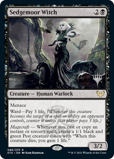 Sedgemoor Witch (Promo Pack) [Strixhaven: School of Mages Promos] | Good Games Morley