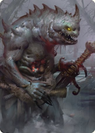 Gray Slaad Art Card [Commander Legends: Battle for Baldur's Gate Art Series] | Good Games Morley