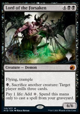 Lord of the Forsaken (Promo Pack) [Innistrad: Midnight Hunt Promos] | Good Games Morley