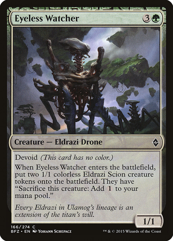 Eyeless Watcher [Battle for Zendikar] | Good Games Morley