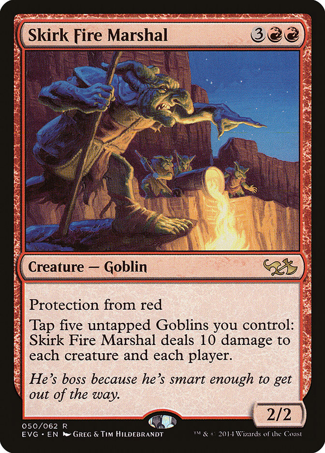 Skirk Fire Marshal (Elves vs. Goblins) [Duel Decks Anthology] | Good Games Morley