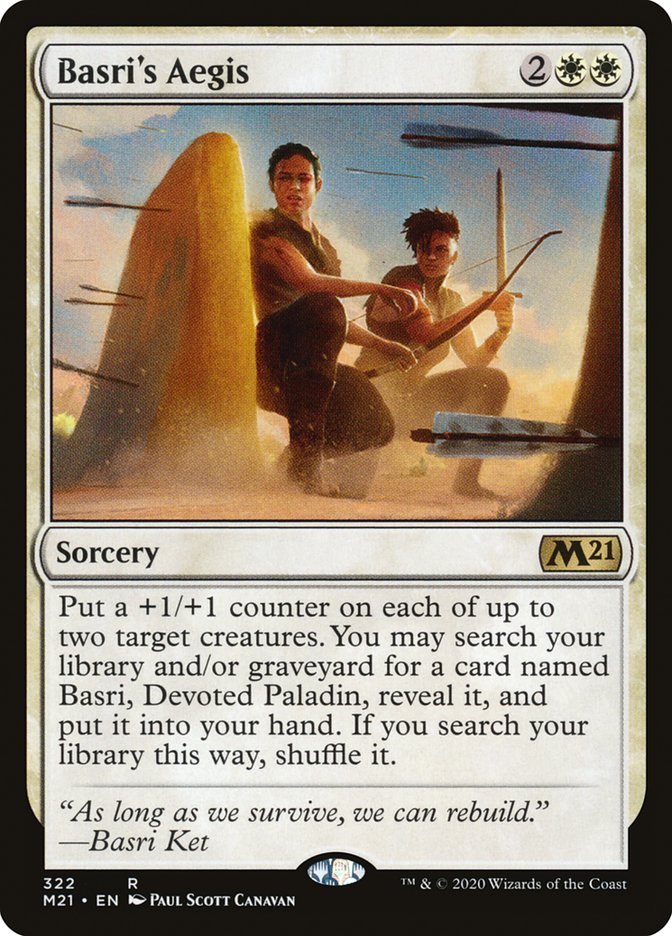 Basri's Aegis [Core Set 2021] | Good Games Morley