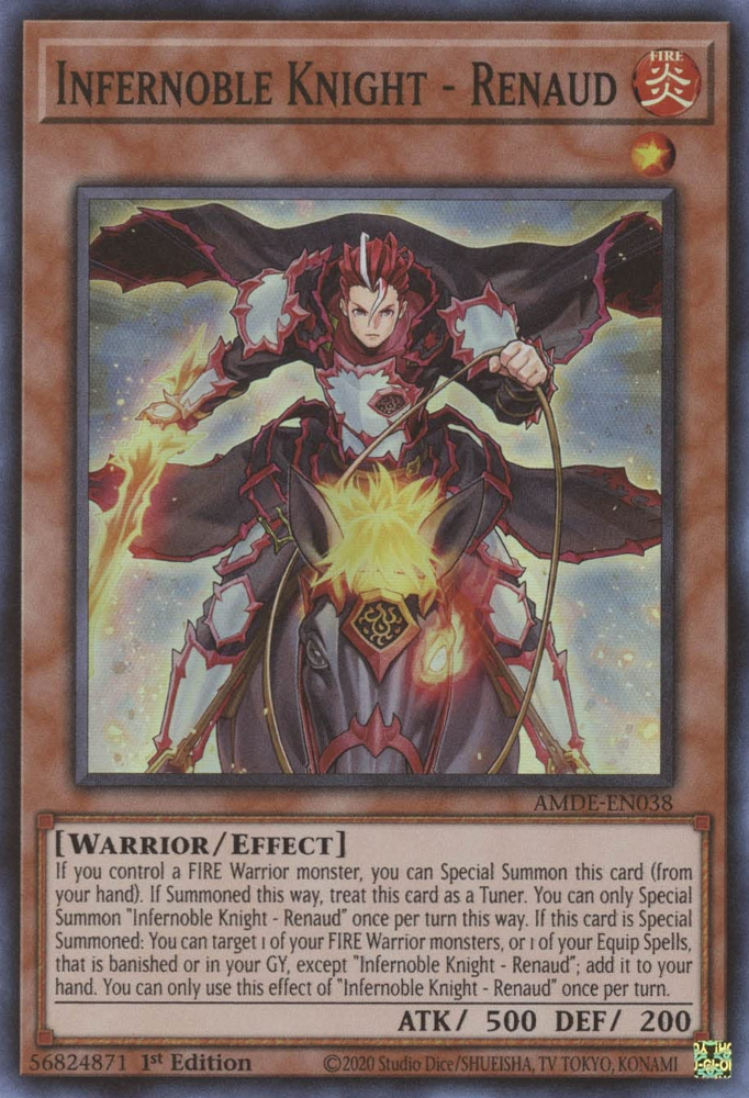 Infernoble Knight - Renaud [AMDE-EN038] Super Rare | Good Games Morley