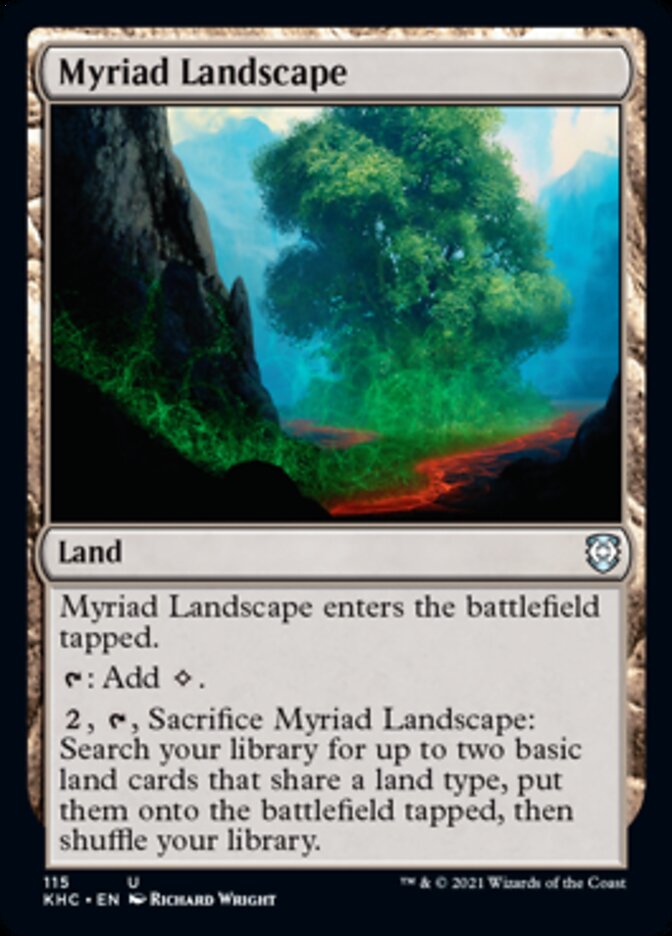 Myriad Landscape [Kaldheim Commander] | Good Games Morley