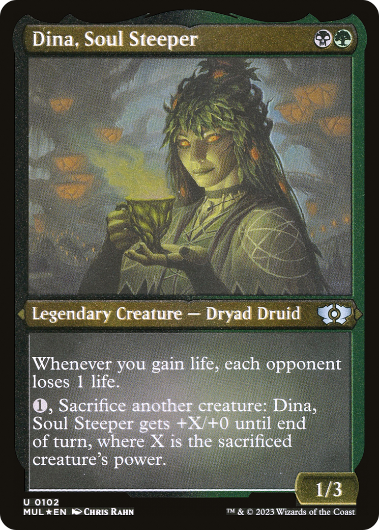 Dina, Soul Steeper (Foil Etched) [Multiverse Legends] | Good Games Morley