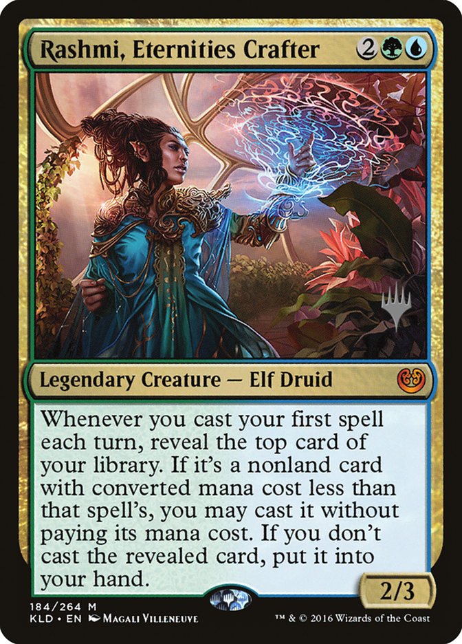 Rashmi, Eternities Crafter (Promo Pack) [Kaladesh Promos] | Good Games Morley