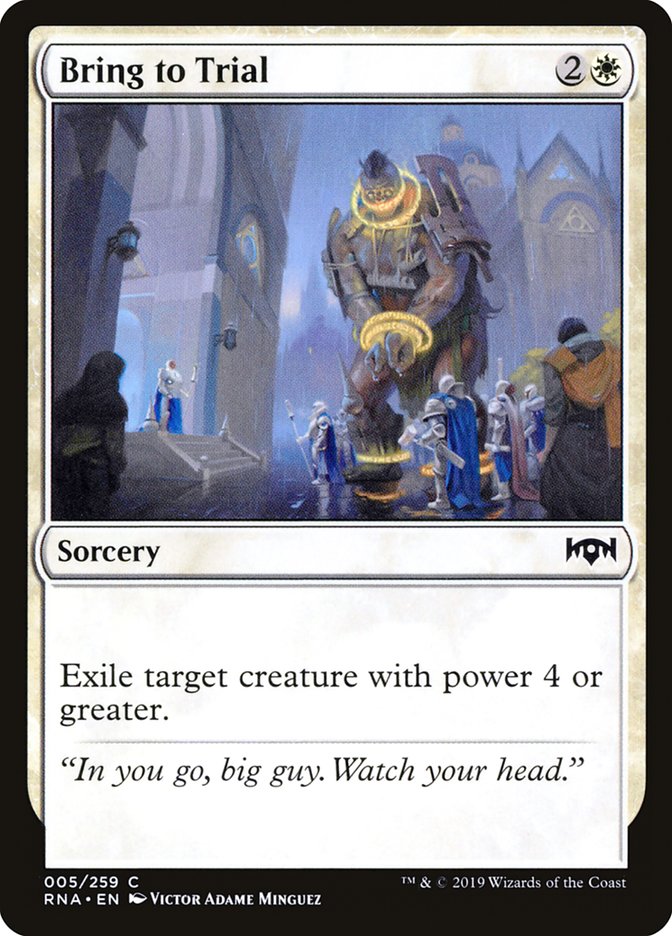 Bring to Trial [Ravnica Allegiance] | Good Games Morley