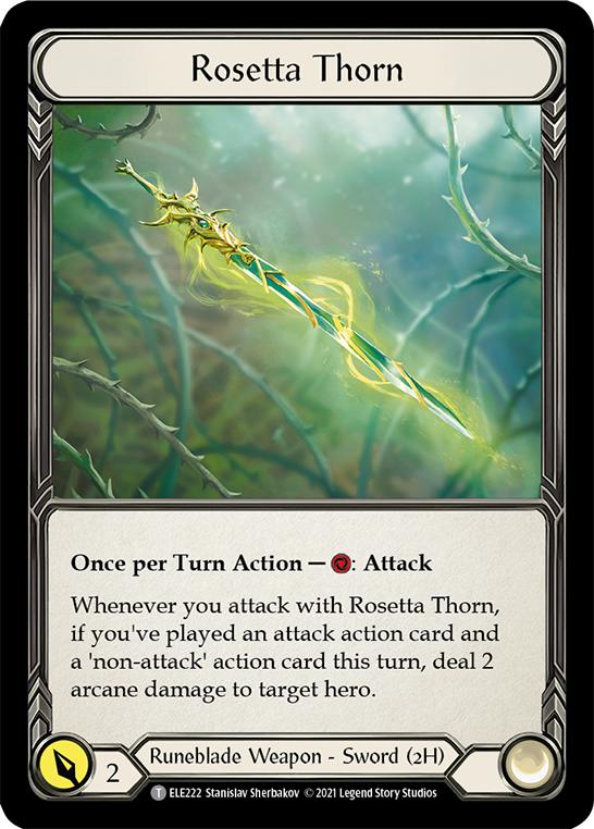 Lexi, Livewire // Rosetta Thorn [ELE031] (Tales of Aria)  1st Edition Normal | Good Games Morley
