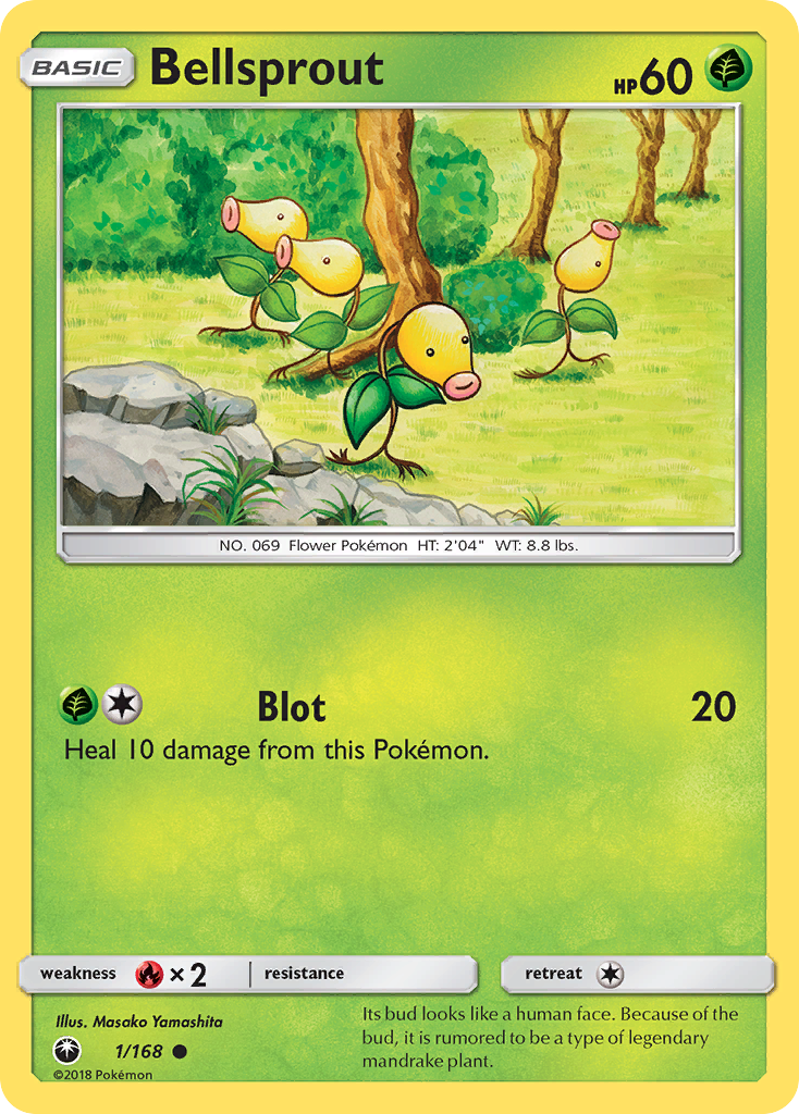 Bellsprout (1/168) [Sun & Moon: Celestial Storm] | Good Games Morley