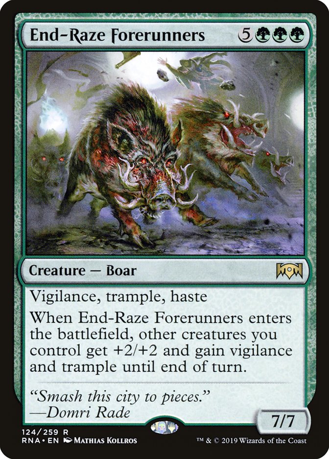 End-Raze Forerunners [Ravnica Allegiance] | Good Games Morley