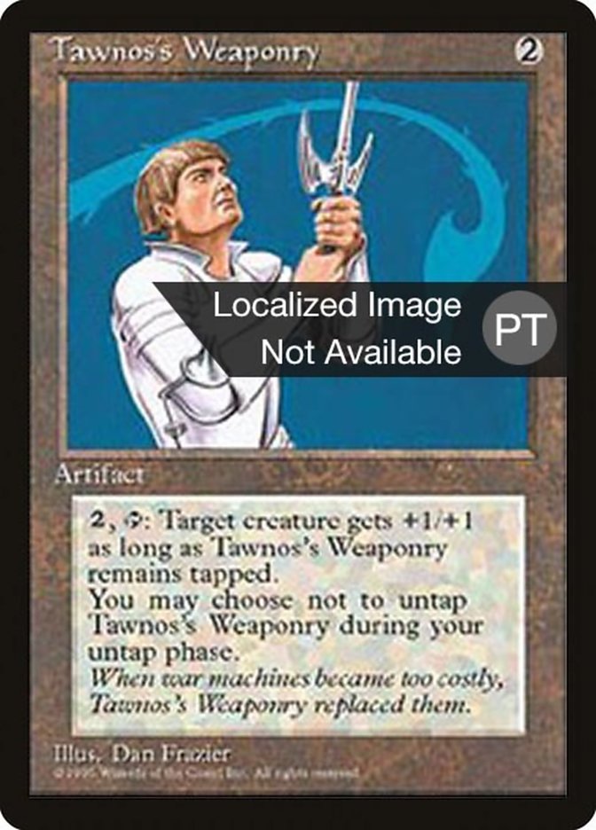 Tawnos's Weaponry [Fourth Edition (Foreign Black Border)] | Good Games Morley