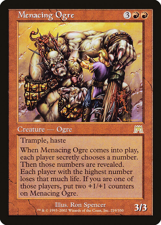 Menacing Ogre [Onslaught] | Good Games Morley