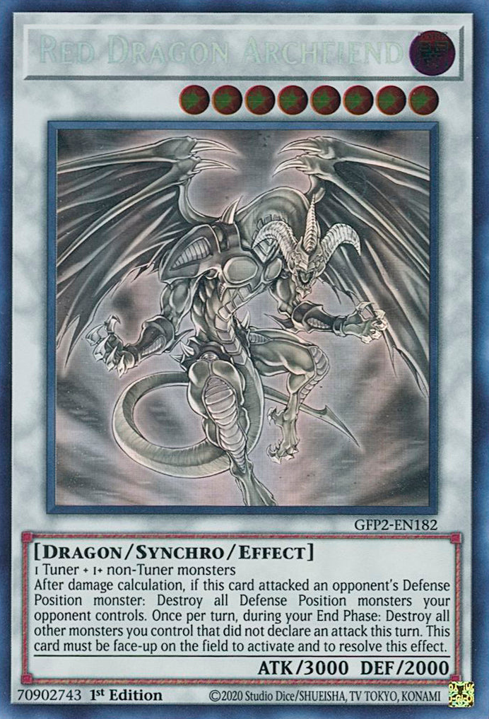 Red Dragon Archfiend [GFP2-EN182] Ghost Rare | Good Games Morley