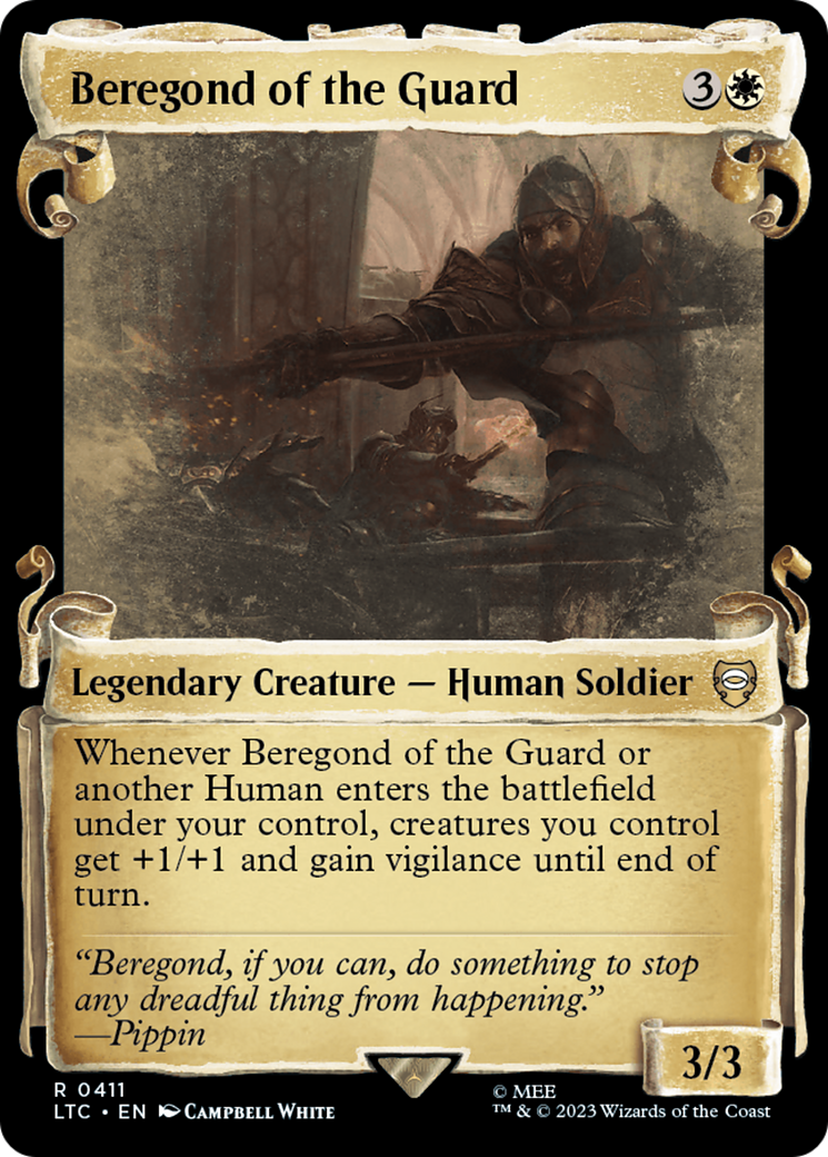 Beregond of the Guard [The Lord of the Rings: Tales of Middle-Earth Commander Showcase Scrolls] | Good Games Morley