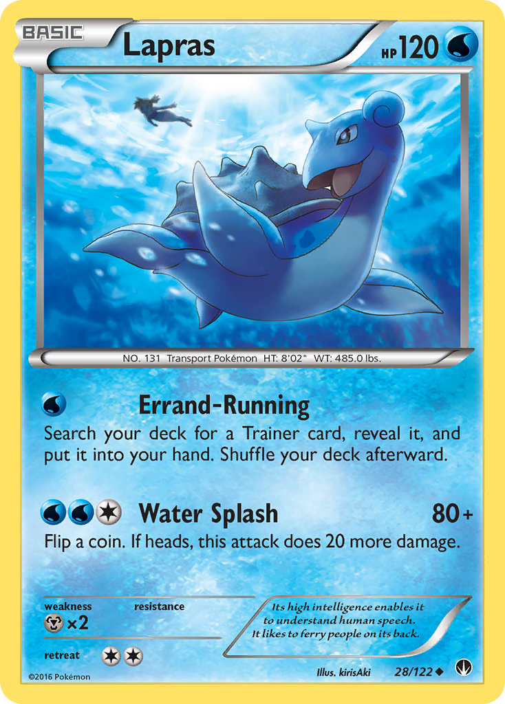 Lapras (28/122) [XY: BREAKpoint] | Good Games Morley