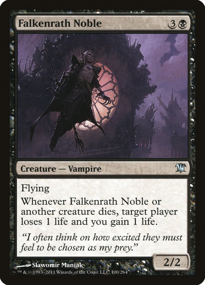 Falkenrath Noble [Innistrad] | Good Games Morley