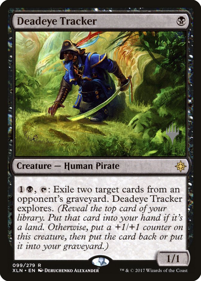 Deadeye Tracker (Promo Pack) [Ixalan Promos] | Good Games Morley