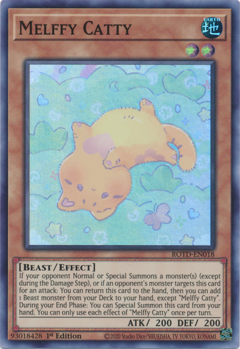 Melffy Catty [ROTD-EN018] Super Rare | Good Games Morley
