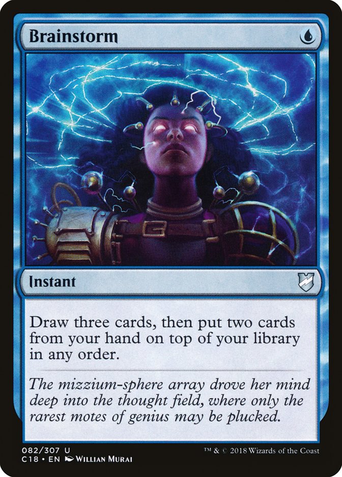 Brainstorm [Commander 2018] | Good Games Morley