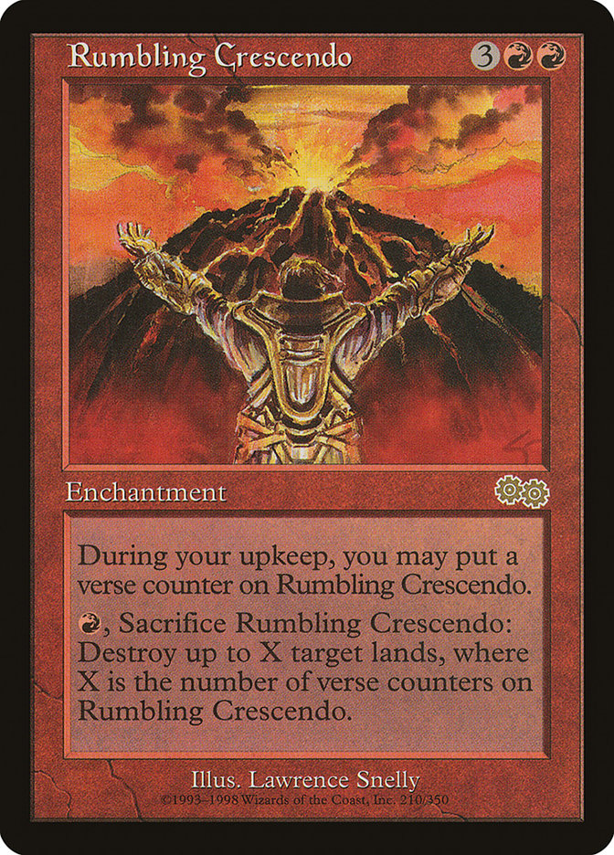 Rumbling Crescendo [Urza's Saga] | Good Games Morley