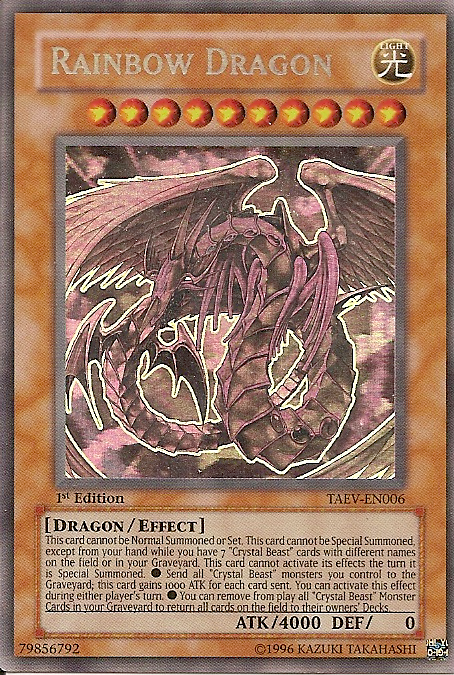 Rainbow Dragon [TAEV-EN006] Ghost Rare | Good Games Morley
