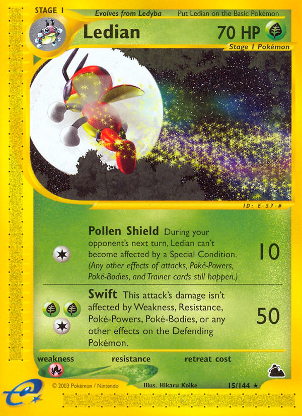 Ledian (15/144) [Skyridge] | Good Games Morley
