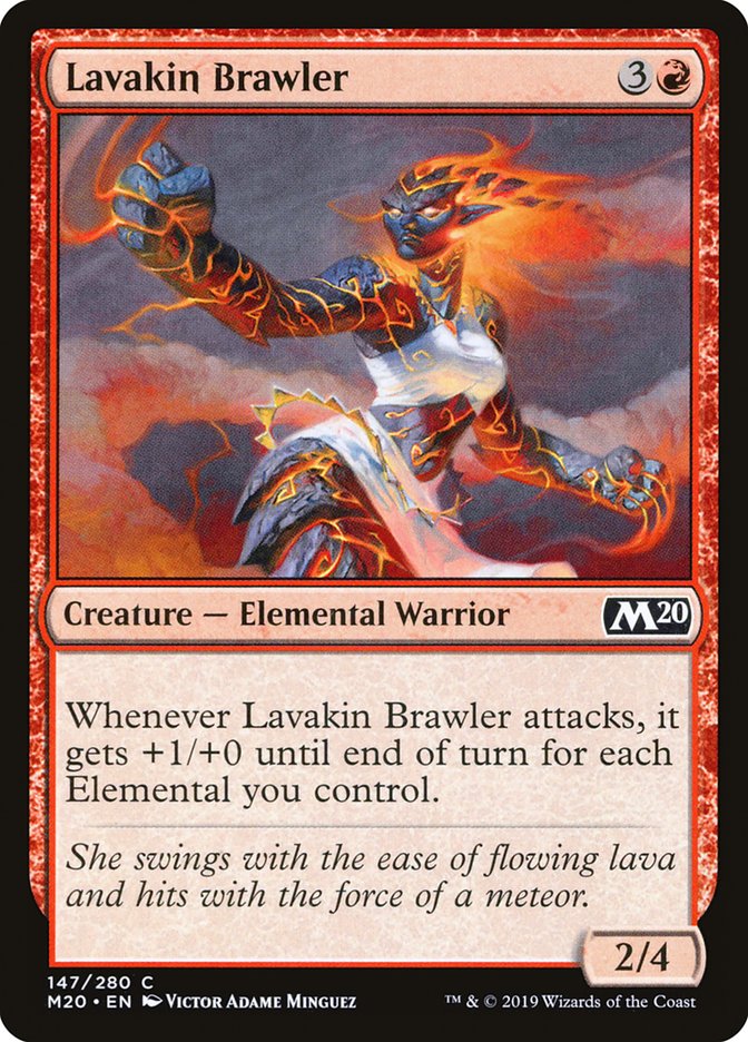 Lavakin Brawler [Core Set 2020] | Good Games Morley
