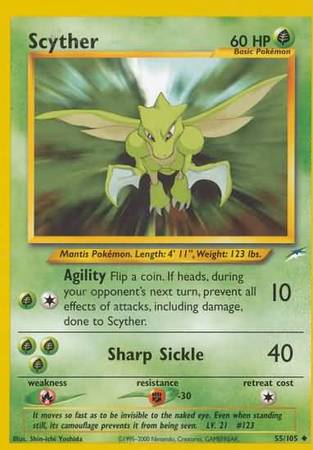 Scyther (55/105) [Neo Destiny Unlimited] | Good Games Morley
