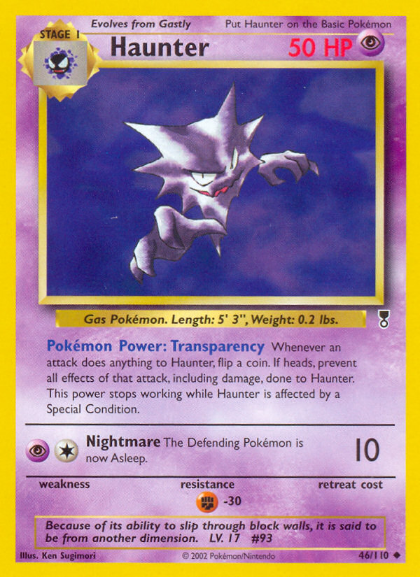 Haunter (46/110) [Legendary Collection] | Good Games Morley