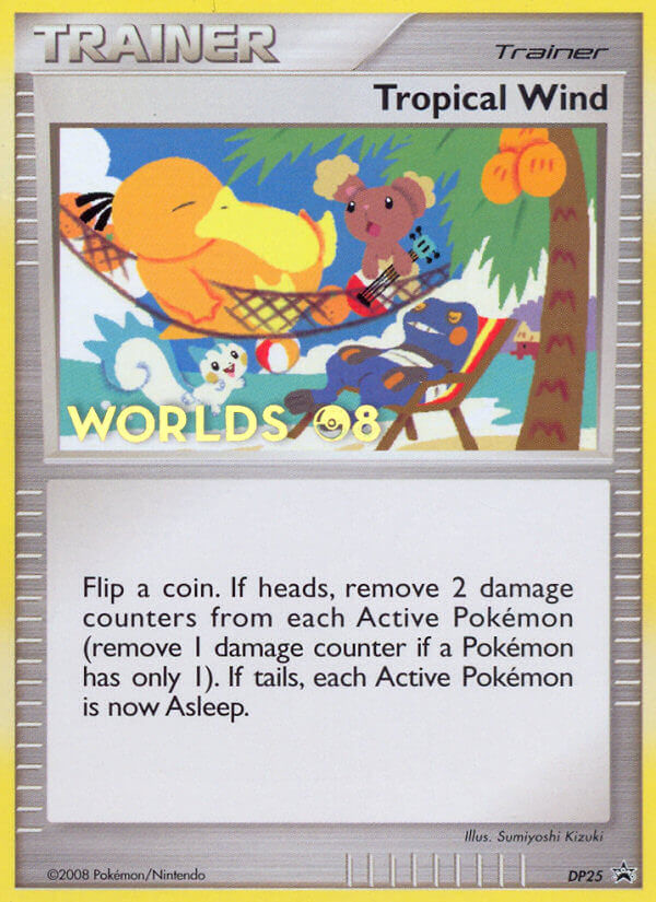 Tropical Wind (DP25) (Worlds 2008) [Diamond & Pearl: Black Star Promos] | Good Games Morley