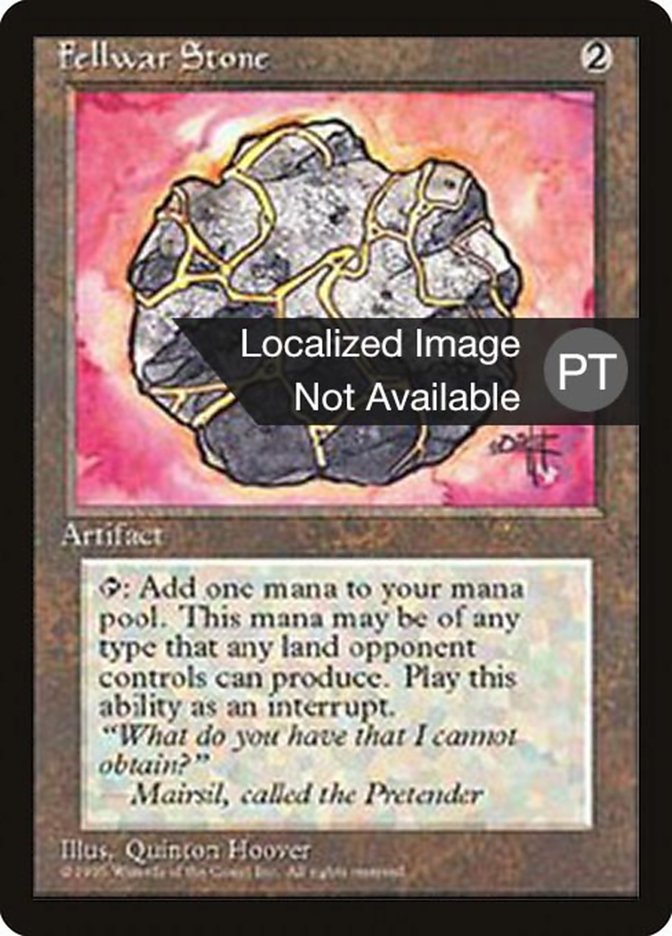 Fellwar Stone [Fourth Edition (Foreign Black Border)] | Good Games Morley