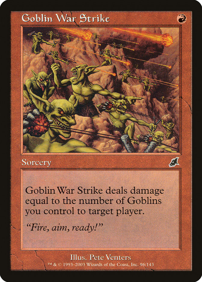 Goblin War Strike [Scourge] | Good Games Morley