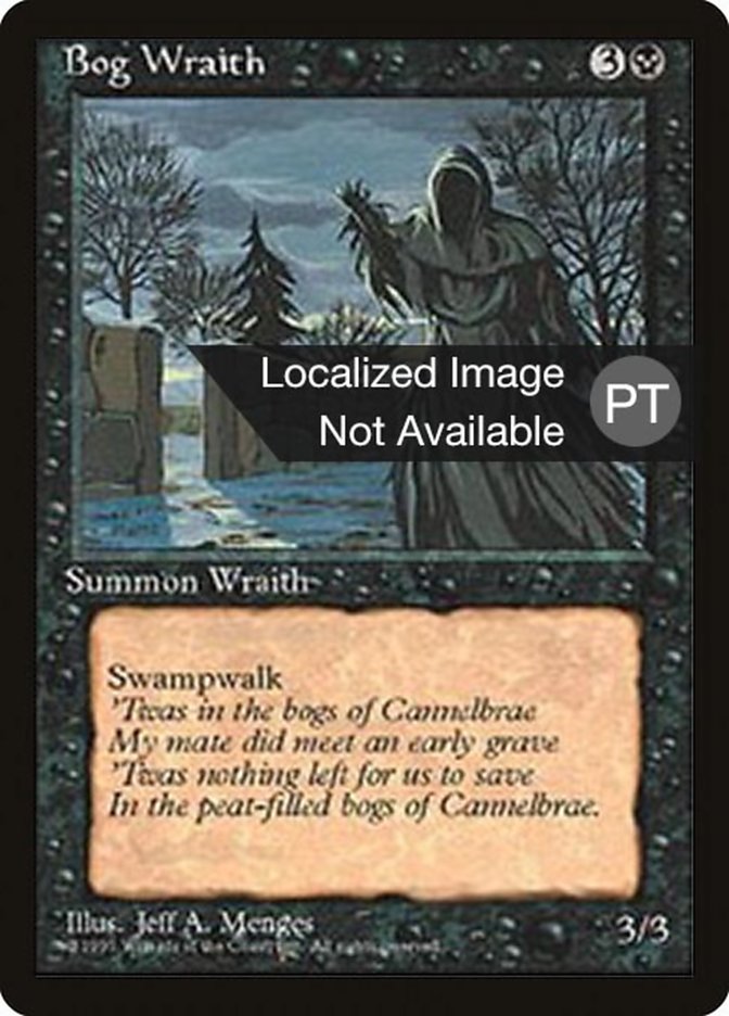 Bog Wraith [Fourth Edition (Foreign Black Border)] | Good Games Morley