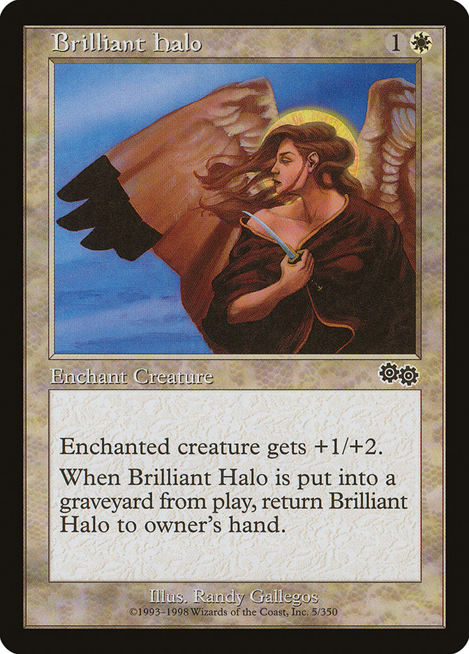 Brilliant Halo [Urza's Saga] | Good Games Morley