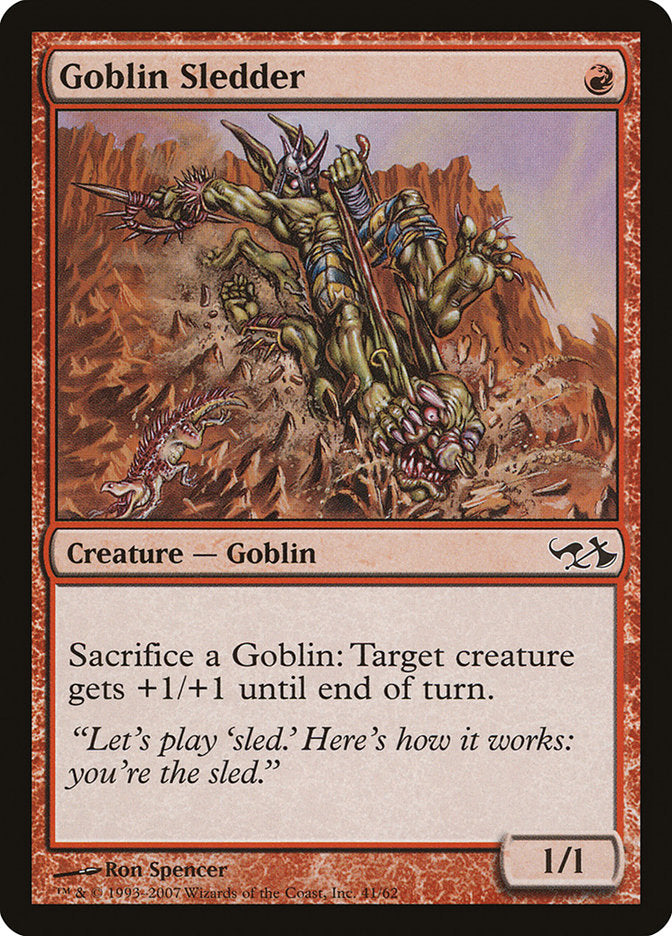 Goblin Sledder [Duel Decks: Elves vs. Goblins] | Good Games Morley