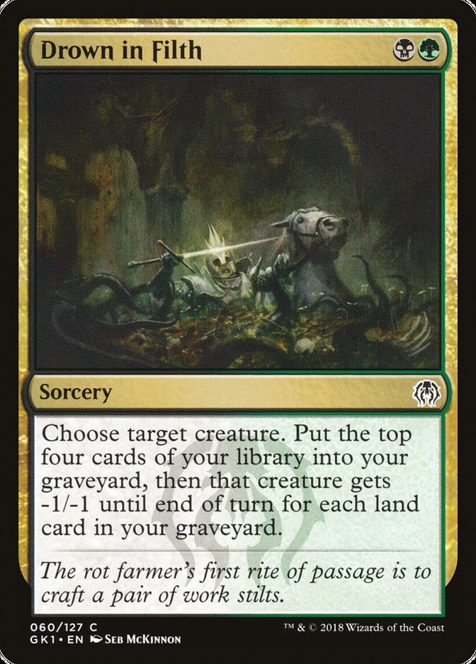Drown in Filth [Guilds of Ravnica Guild Kit] | Good Games Morley