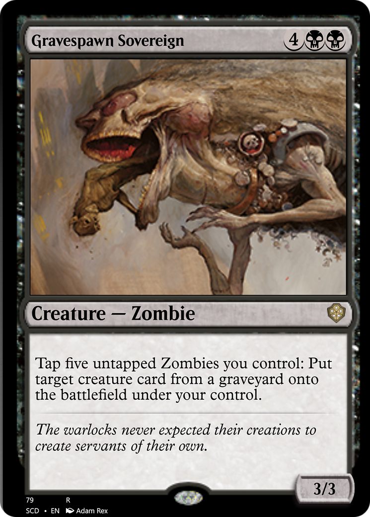 Gravespawn Sovereign [Starter Commander Decks] | Good Games Morley