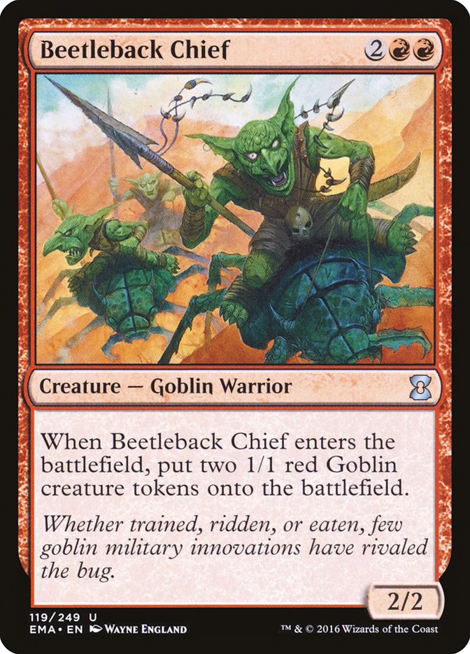Beetleback Chief [Eternal Masters] | Good Games Morley