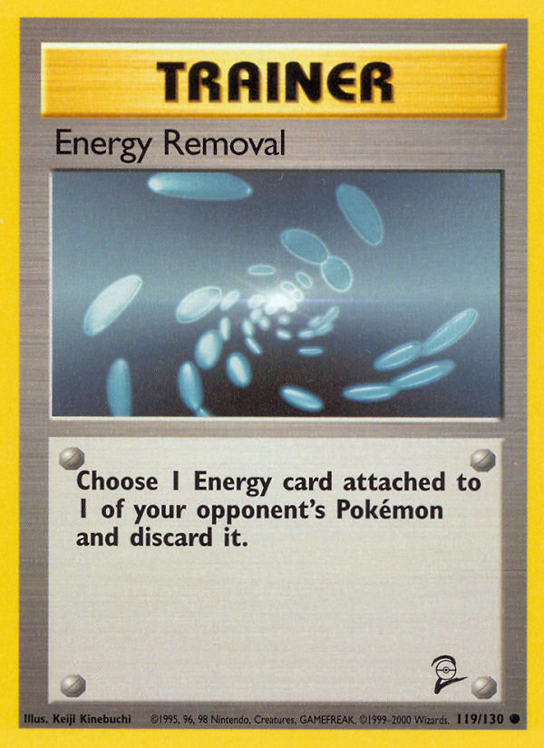 Energy Removal (119/130) [Base Set 2] | Good Games Morley