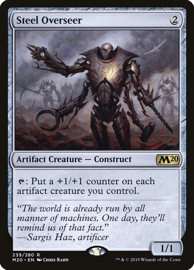 Steel Overseer [Core Set 2020] | Good Games Morley
