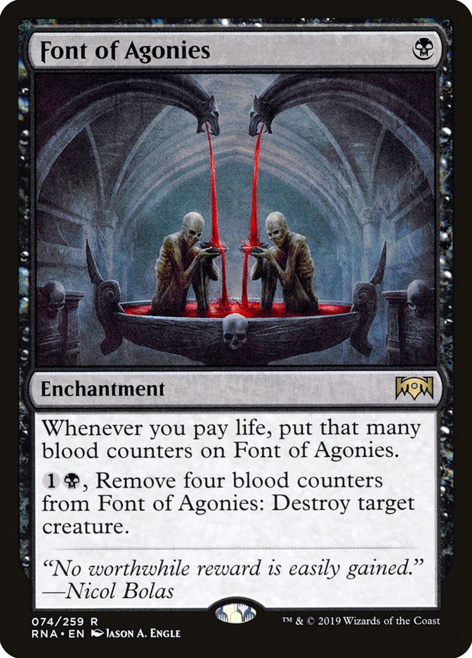 Font of Agonies [Ravnica Allegiance] | Good Games Morley