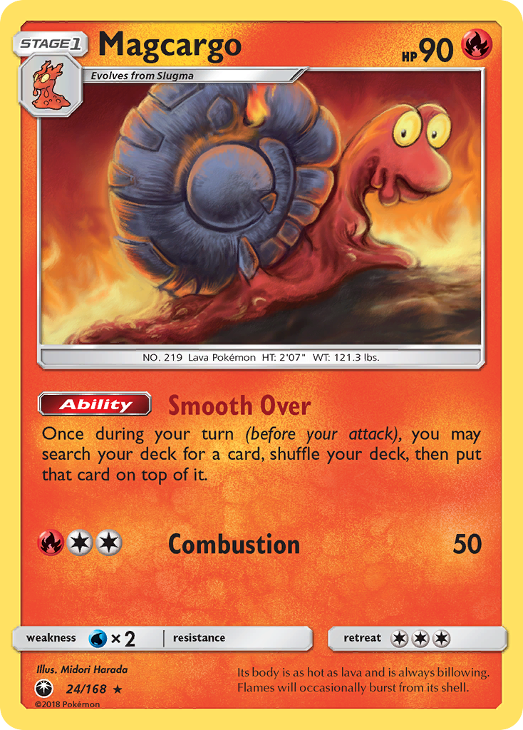 Magcargo (24/168) [Sun & Moon: Celestial Storm] | Good Games Morley